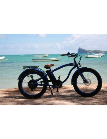 Vélo electrique et Fat Bike Classique Bleu